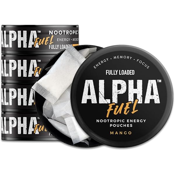 Amazon.com : Fully Loaded Alpha Fuel Nootropic Pouches (Mint Fuel