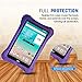 SIMPLEWAY LG G Pad 7.0 Case - Light Weight Kids Friendly Shock Proof Case for LG (G Pad F7.0) 7 Inch Tablet (Purple)