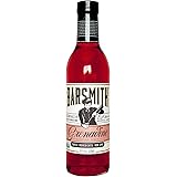 Barsmith Bar Essentials Grenadine Syrup, Sweet Cherry Cocktail Mixer for Shirley Temples, No Artificial Flavors, Non-GMO, 12.