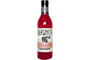 Barsmith Bar Essentials Grenadine Syrup, Sweet Cherry Cocktail Mixer for Shirley Temples, No Artificial Flavors, Non-GMO, 12.7-oz. Bottle, Pack of 1