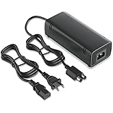 Power Supply for Xbox 360 Slim With Cord, [2022 Enhanced Quieter Version] AC Adapter Brick Replacement Charger for Xbox 360 Slim Console