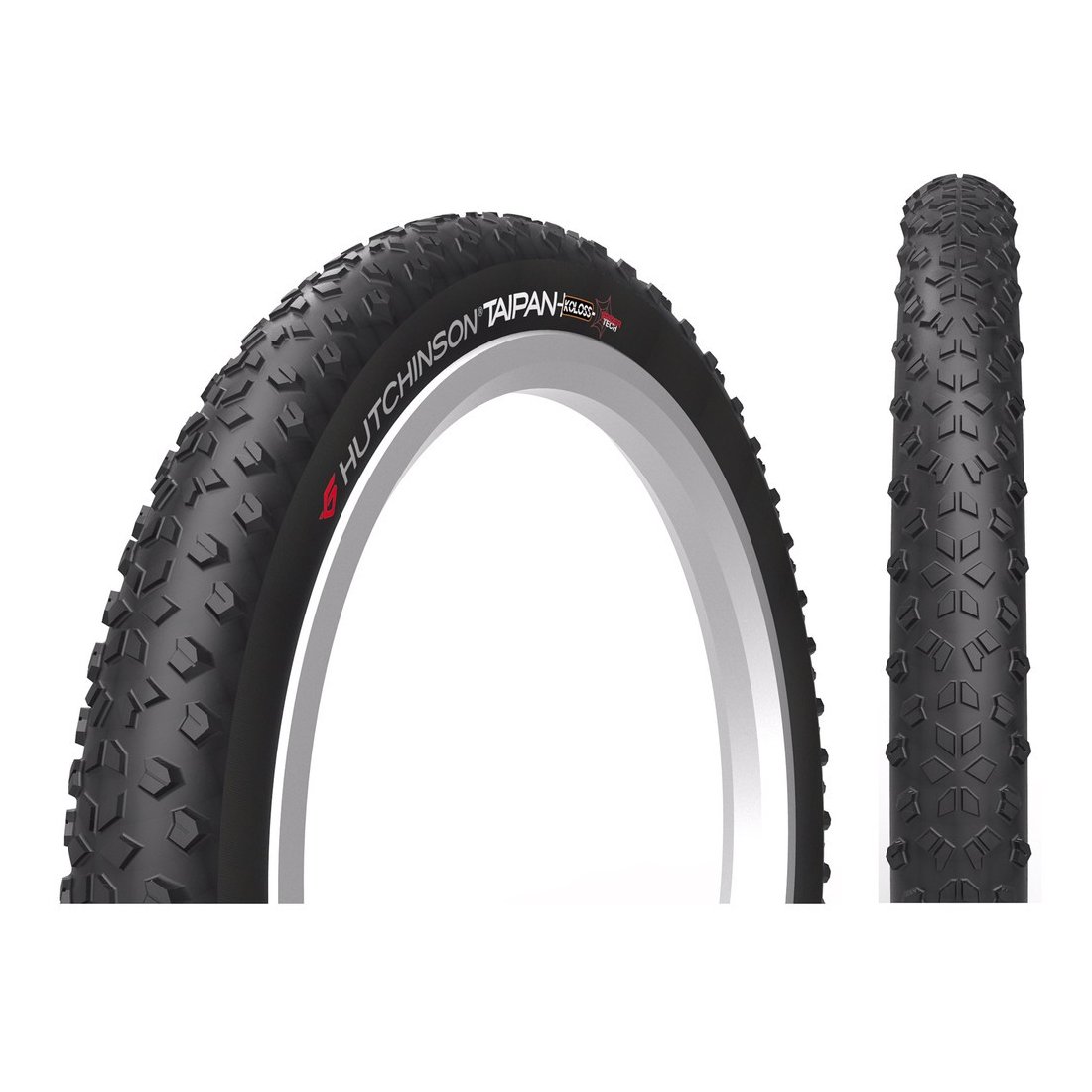 Hutchinson Taipan Koloss Unisex Adult Bicycle Tyre, Black, 27.5 x 2.8