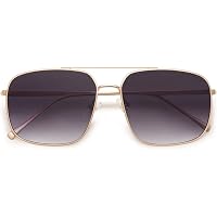 SOJOS Retro Hexagon Aviator Sunglasses for Women Men Trendy  display picture 1