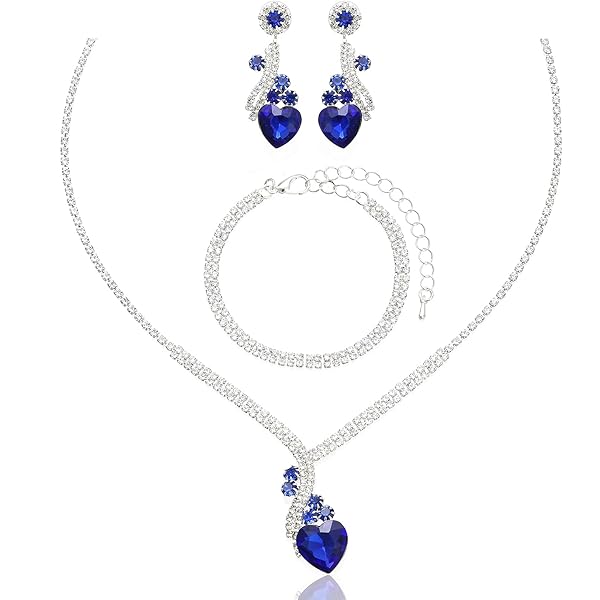 アクセサリー different necklace premium Amazon.com: EVER FAITH Women's Marquise CZ Leaf Teardrop