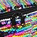FlowFly Kids Lunch box Insulated Soft Bag Mini Cooler Back to School Thermal Meal Tote Kit for Girls, Boys, Black Free USA Flag Patch Included