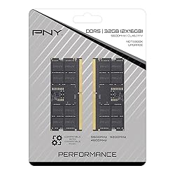 PNY Performance 32GB (2x16GB) DDR5 DRAM 5600MHz