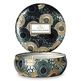Voluspa French Cade & Lavender Limited JAPONICA 3 Wick Candle in Decorative Tin 12 oz