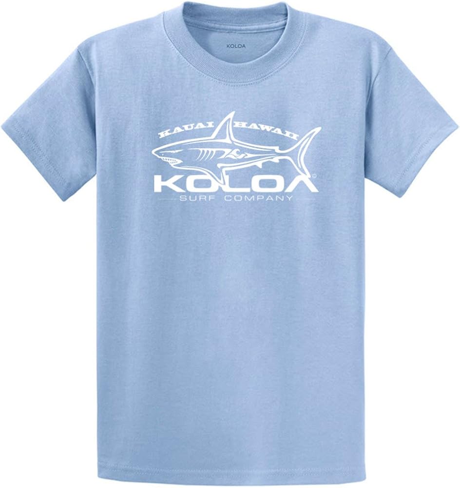 Koloa Surf Youth Great White Shark Heavyweight Tee Size XS-XL