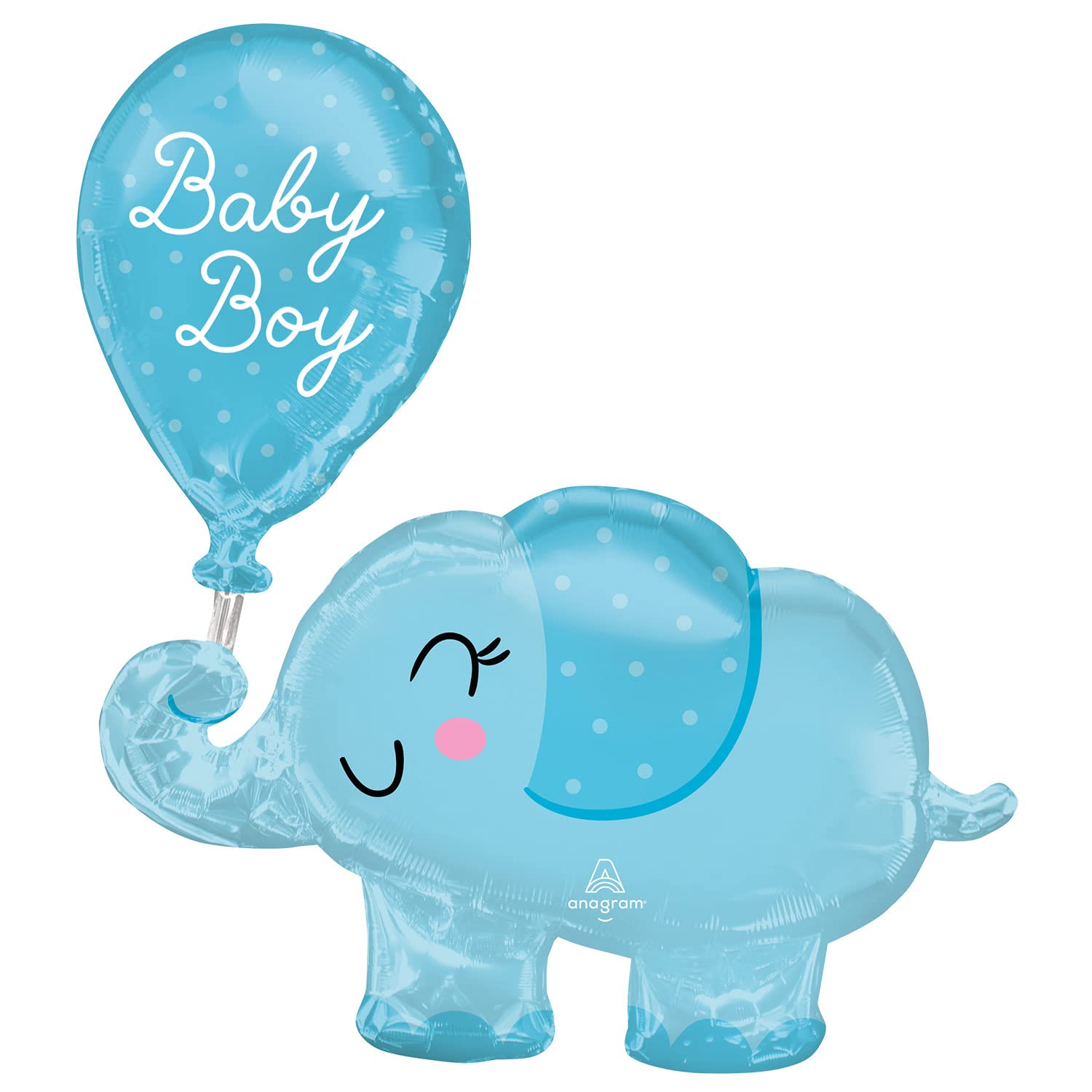 Amscan 4312301 S/Shape: Baby Boy Elephant