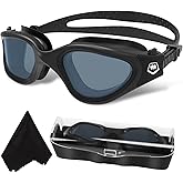 WIN.MAX Polarized Swimming Goggles Swim Pool Goggles Anti Fog Anti UV No Leakage Clear Vision for Men Women Adults Teenagers