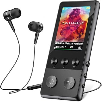 Reproductor Mp3 Running Bluetooth 4 2 Peakally Mp3 Podometro Reproductor Running Musica Audio Sonido Reproductor Con Podometro Radio Fm Imagen Vedio E Book 128gb Expandible Negro Amazon Es Electronica