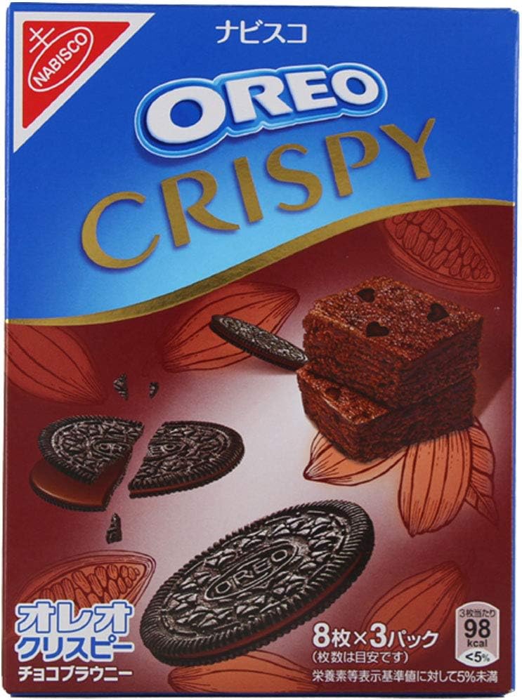 Amazon ナビスコ オレオクリスピーチョコブラウニー 154g 10箱 モンデリーズ ジャパン ビスケット クッキー 通販