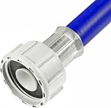 Spares2Go Universal Washing Machine Cold Water Fill Inlet Pipe Feed Hose 2.5m view 7