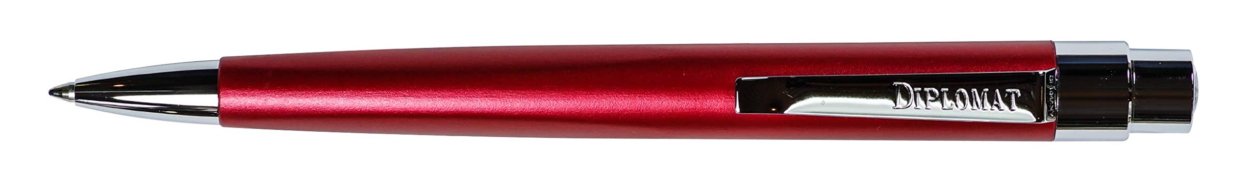 Diplomat - Magnum - Ballpoint Pen - Burned Red - Resistant and Elegant - 2 Years Warranty