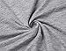 JollieLovin Womens Sleeveless Comfy Plus Size Tunic Tank Top with Flare Hem - Heather Gray, XL (1X)