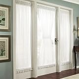 Venvemong 2Pcs Extendable Net Curtain Rods 50-80cm White with 6 Sticky Hooks view 6