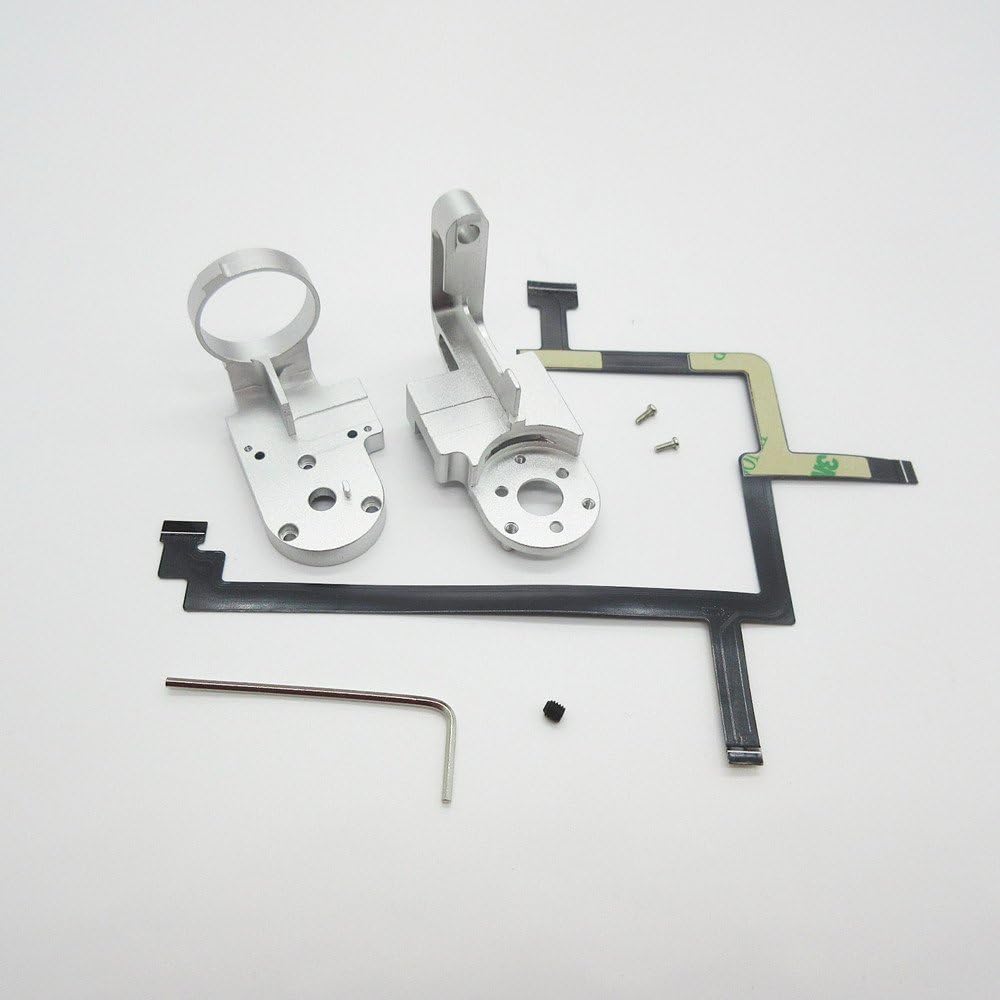 Xmipbs Replacement Parts Yaw + Roll Arm + Ribbon Cable Kit+ Screw Gimbal Repair for DJI Phantom 3 Standard (3 sets)