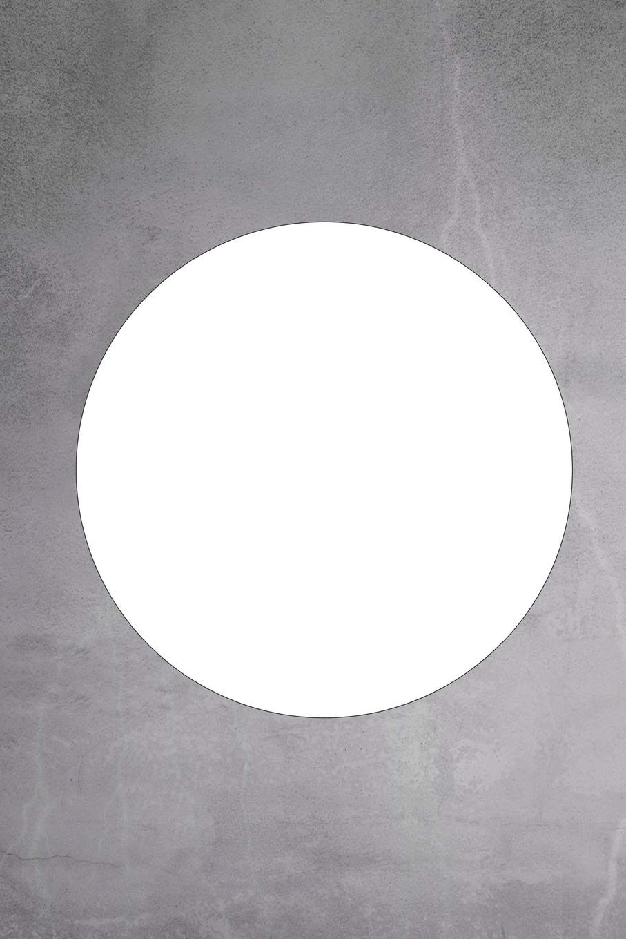 Orange And Gray Sigil Notebook: Alternate Blank Pages Magickal Cashbook For Spell Workings (OrangeGray)