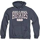 LOGOVISION University Of Connecticut Est. Date Unisex Adult Pull-Over Heather Hoodie