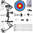 PANDARUS Compound Bow Package for Adults and Teens, 0-70 Lbs Draw Weight,23.5"-31" Draw Length,Limbs Made in USA,Lightweight Design,Archery Hunting Bow Set, Fully Adjustable,2024 New