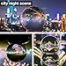 SunAngel Photography Crystal Ball Photography Globe Photography Glass Ball Photography Lensball for Divination or Wedding/Home/Photography or Office Decoration (80MM with Crystal Stand, Clear)