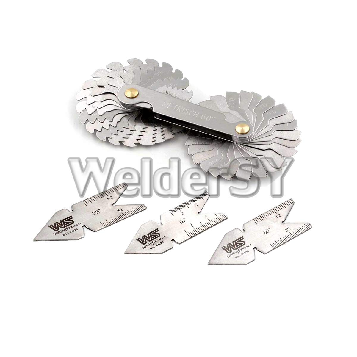 Inch & Metric 55&60° Checking Tool Angle Metal Turning Lathes Screw