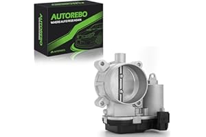 AUTOREBO Electronic Throttle Body Assembly Fit for 15-17 Chrysler 200/13-16 Dodge Dart/14-20 Jeep Cherokee Compass Renegade/15-18 Ram Promaster City/16-18 Fiat 500x, Replace 4891970AB 04891970AC 677-014