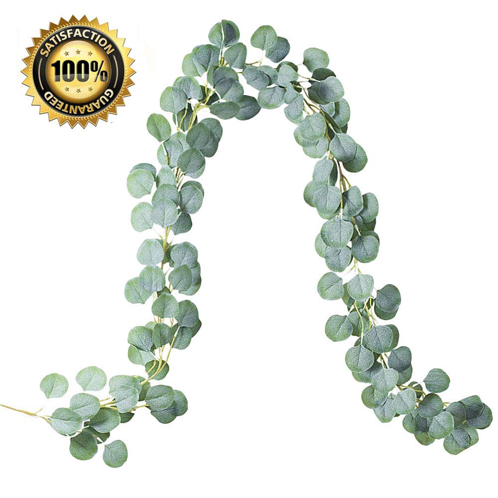 LASPERAL Eucalyptus Garland 6.5ft Artificial Vines