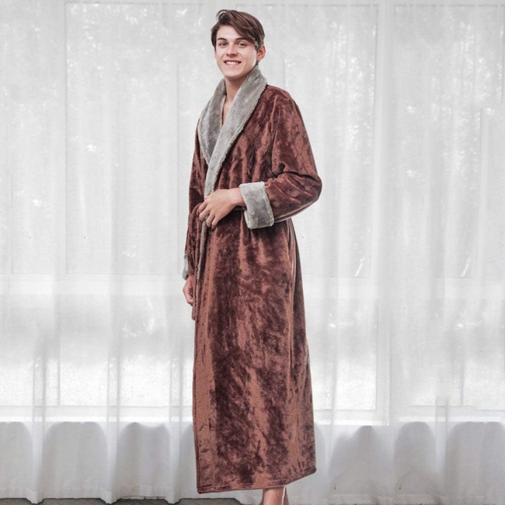 extra thick towelling dressing gown mens