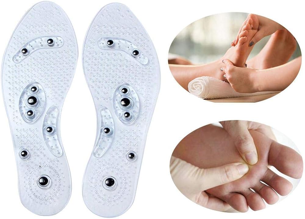 Acupressure Insoles Therapy Massage Insoles Pain Relief Shoe Insoles Amazon.ca Shoes