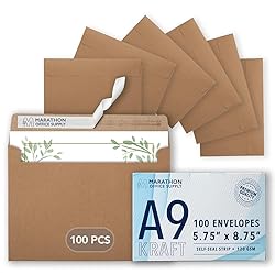 MOS A9 Invitation Envelopes – 5-3/4" x