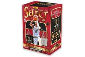 2021-2022 Panini Select Basketball Trading Card Blaster - 24 Cards per Box - 6 Inserts OR PRIZM Parallels