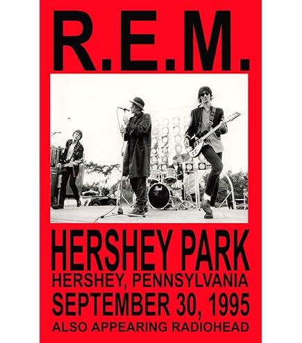 Amazon.com: GENERIC R.E.M. REPLICA MONSTER TOUR 1995 CONCERT