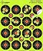 Splatterburst Targets - 2 inch Adhesive Stick & Splatter Reactive Shooting Targets - Gun - Rifle - Pistol - Airsoft - BB Gun - Pellet Gun - Air Rifle (25 Pack) primary