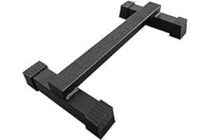 BLUSLM Steel Calf Raise Bar, Standing Machine for Stretching, Squat, Foot Stretch, Anti-Slip Solid Block (Calf Raise BAR 2)