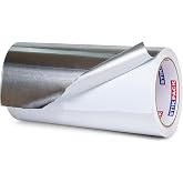 STIKPACK Aluminum Foil Tape 12 inch x 60ft (20 Yards) Heavy Duty HVAC Duct Tape for Ductwork &ndash; High Temperature Silver Foil Tape for Insulation, Metal Repair, Exhaust Sealing &amp; Patching