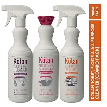 Kolan Organic Eco Friendly Floor Cleaner Toilet Bowl Cleaner
