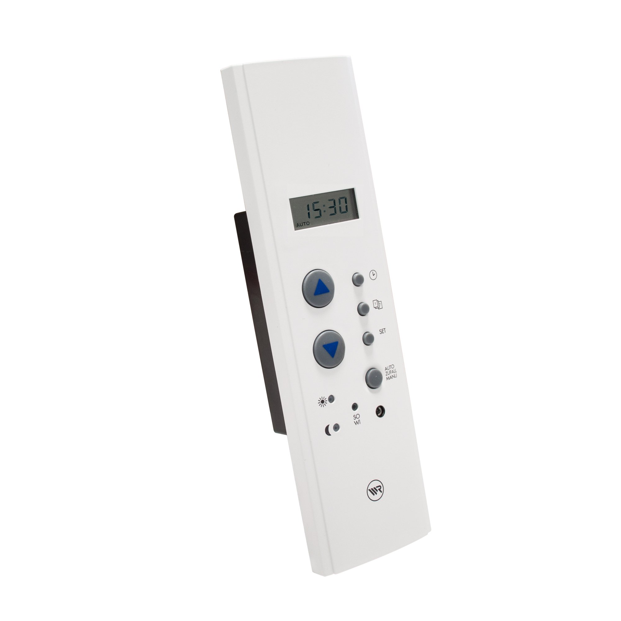 Rademacher Modes Timer 2650, roller shutter control suitable for belt box, belt box clock, with random function, week & day program, ultra white/white, 232x70x181mm