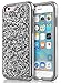 UrbanDrama iPhone 6S Plus Case, iPhone 6 Plus Case, Luxury Glitter Sparkly Rhinestone Case Hard PC, TPU Anti Slip Shockproof Chrome Bumper Case for iPhone 6 Plus, iPhone 6S Plus 5.5 inch, Shiny Black