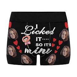 Personalized Boxer, Custom Funny Face Underwear