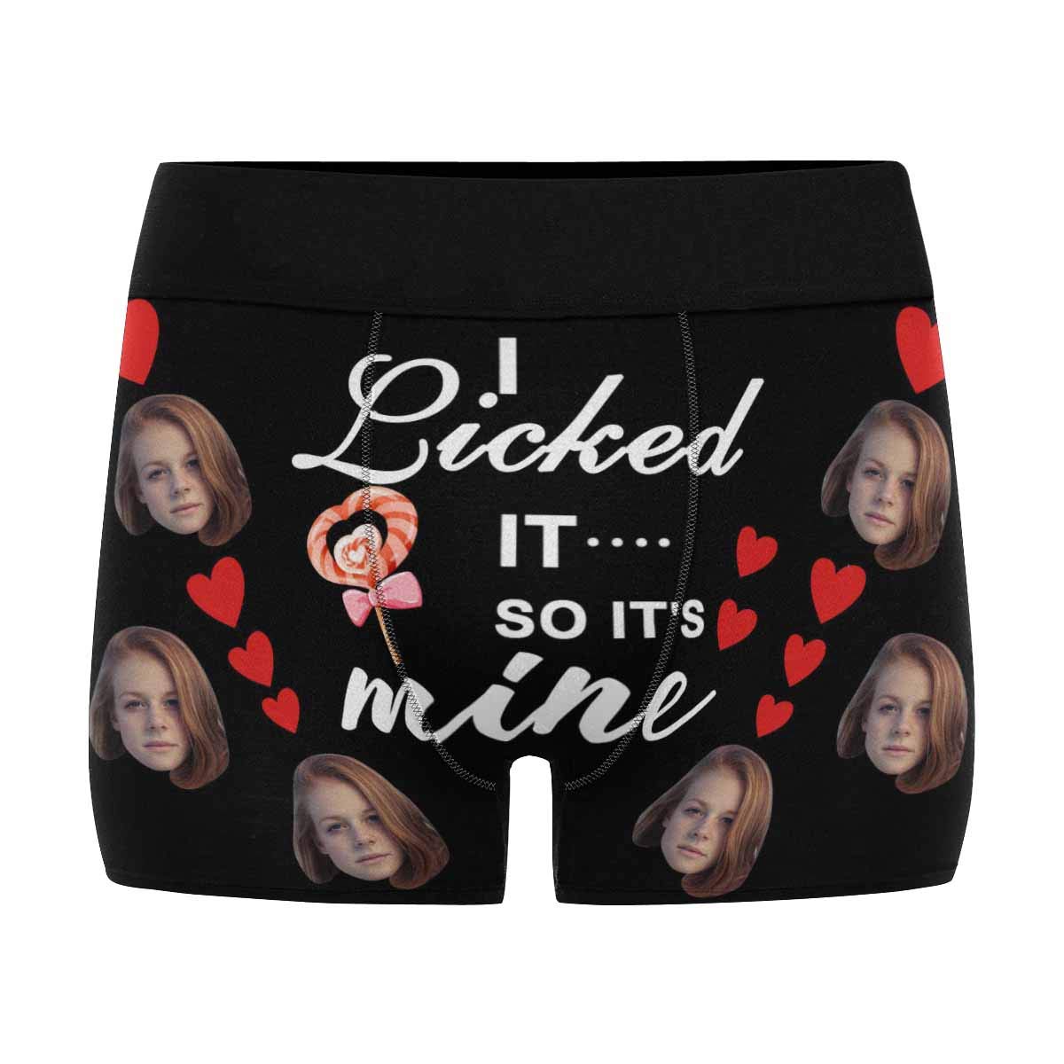 Personalized Boxer, Custom Funny Face Underwear