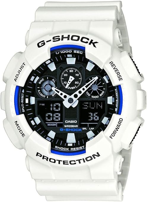 g shock wr20bar white