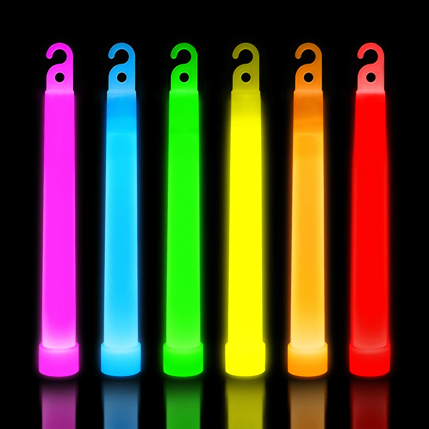 30 Ultra Bright Glow Sticks in Bulk - Multi Use