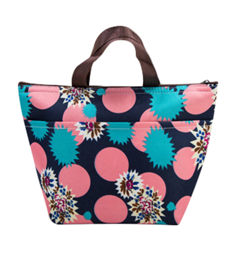 Sentao Portable aislados Picnic almuerzo bolsa Tote cremallera organizador Snack envase lonchera