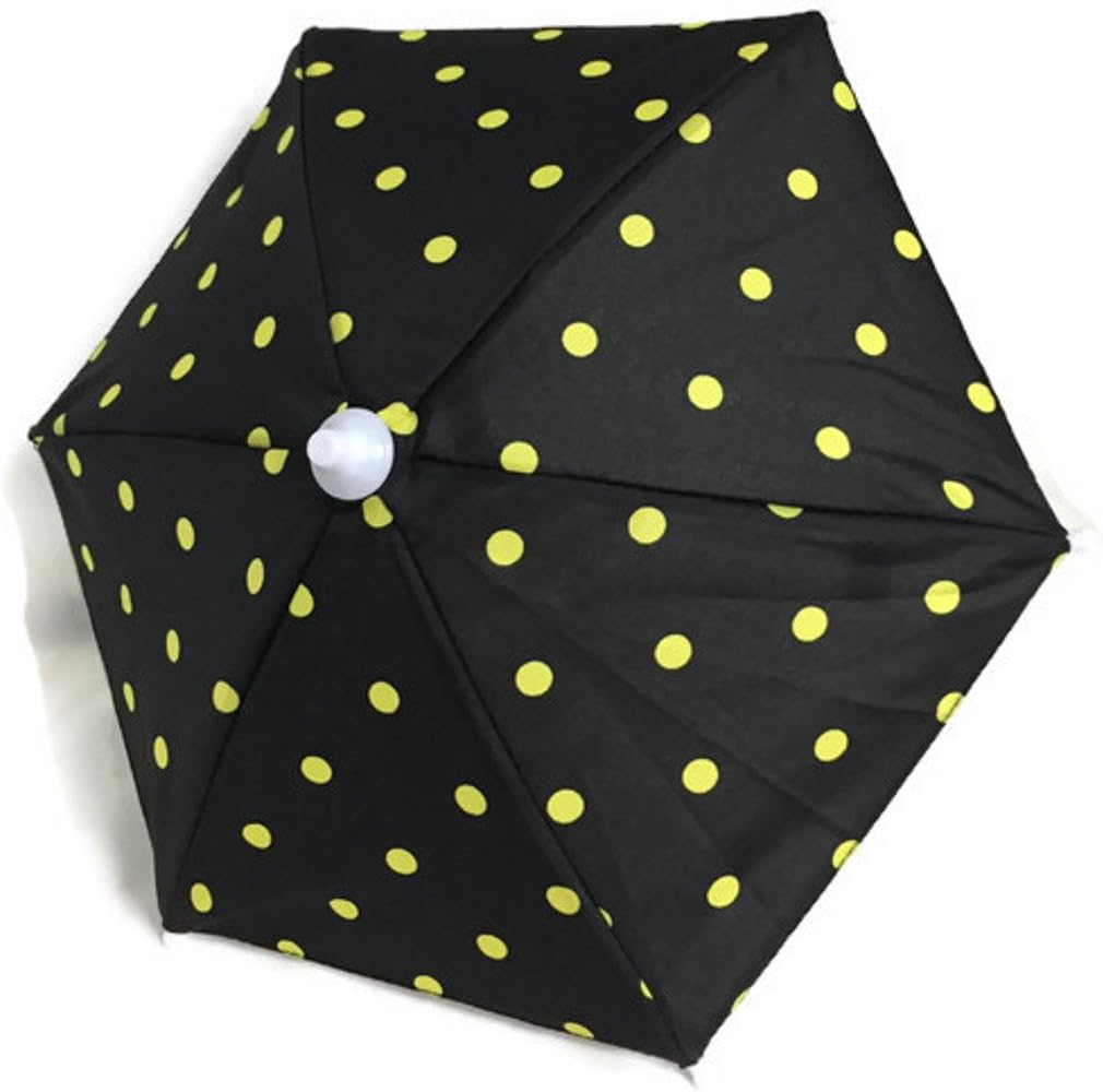 Yellow polka dot umbrella Clearance