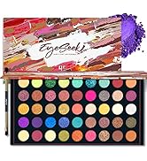 EYESEEK Bright 45 Shades Blendable Eyeshadow Eyeshadow Palette, Colorful Eye Makeup Palettes Sets...