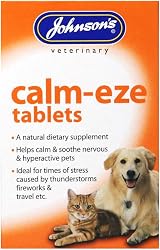 Johnsons Calm-Eze Tablets for Cats & Dogs 30g 36 Capsules view 1
