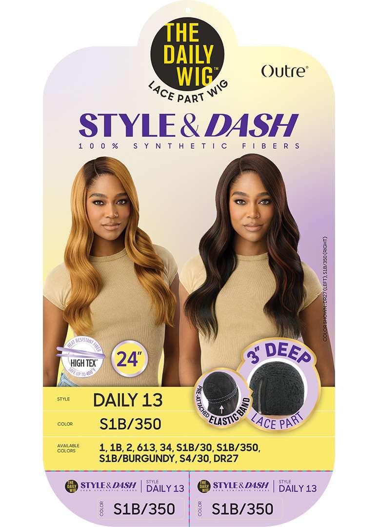 Condition photo showing New/Like New for outre the daily wig - style & dash - daily 13 (s1b/350)