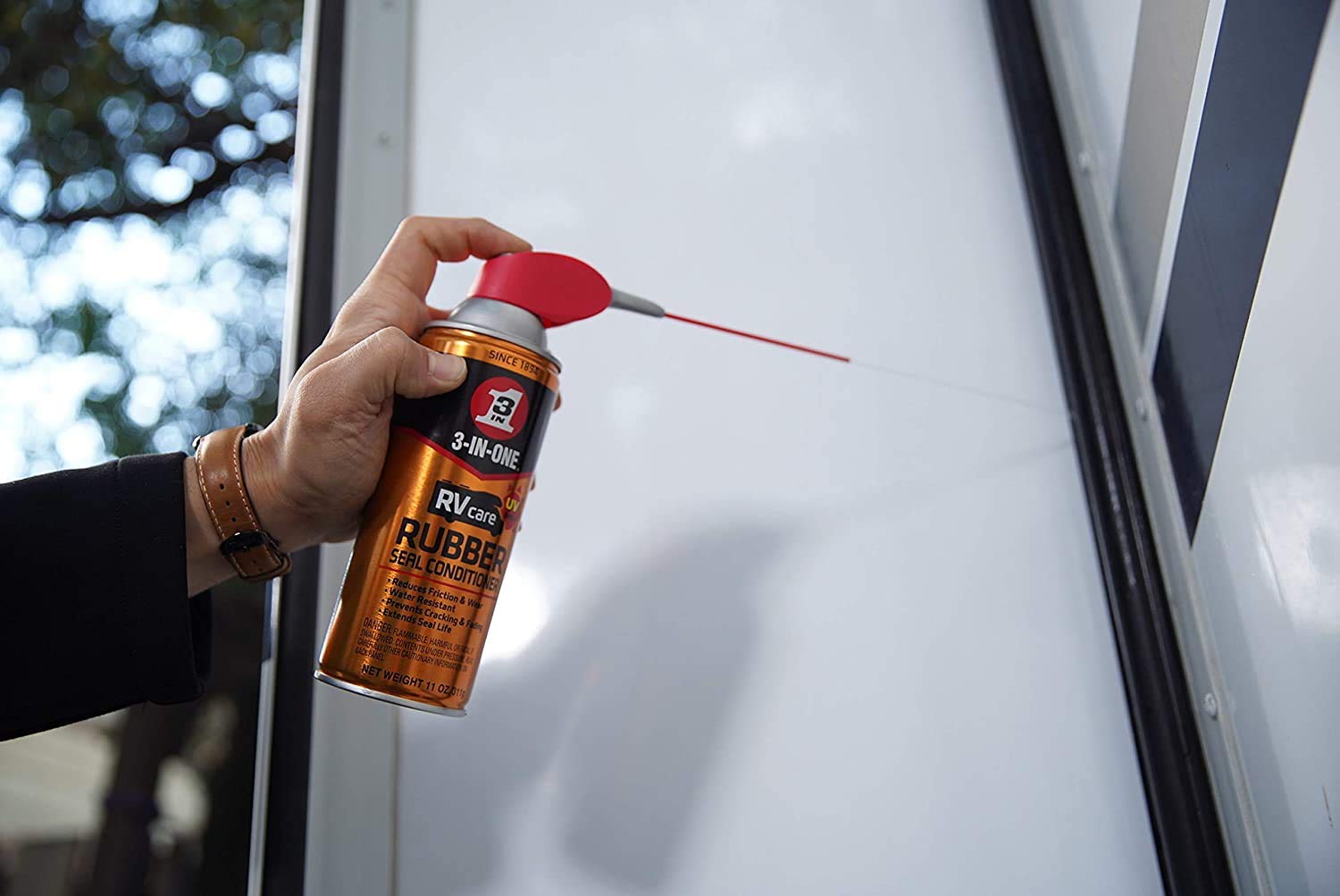 3-IN-ONE RV Care Rubber Seal Conditioner with UV Shield: Industrial & Scientific