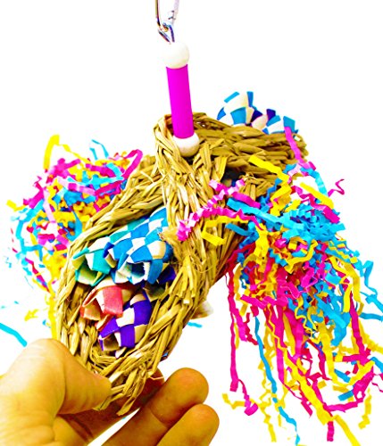 Bonka Bird Toys Mini Taco 1359 Foraging Bird Toy Parrot Cages Cockatiel Parakeet Conure Lovebird Toys